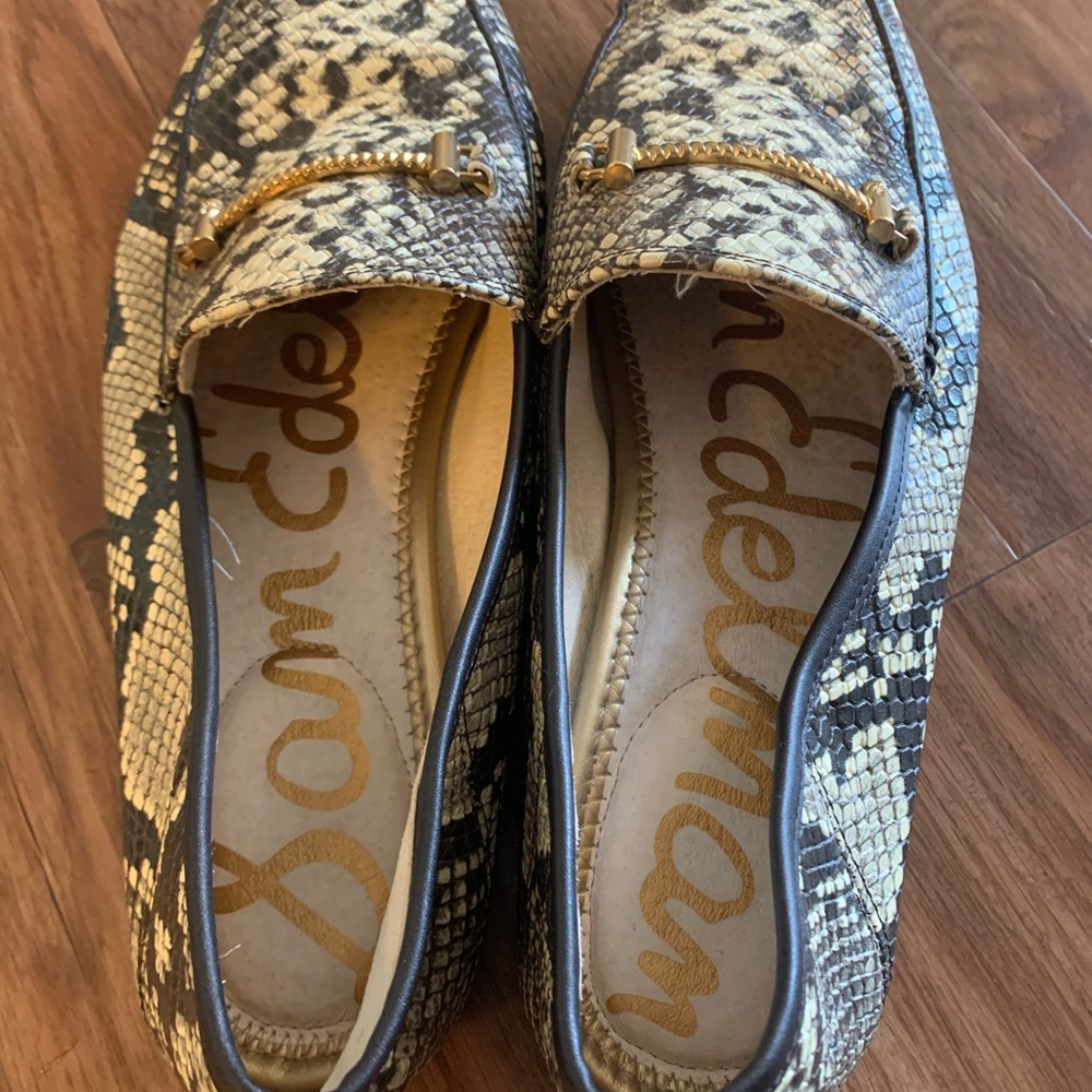 Sam Edelman Lior Snake skin Loafer 10M - Picture 4 of 10